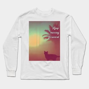 Inspirational cat Long Sleeve T-Shirt